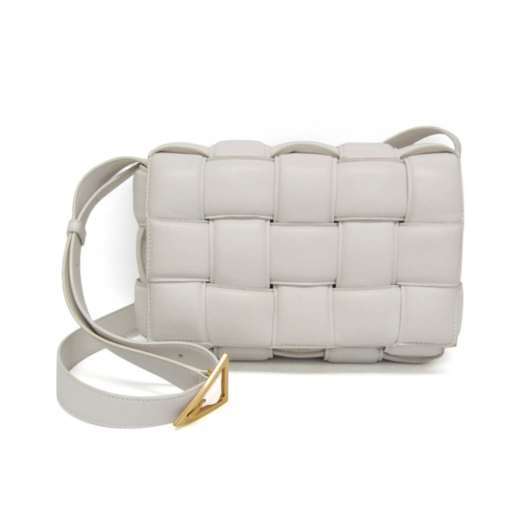 Bottega Veneta Cassette Chain Padded Maxi Intrecciato Leather
